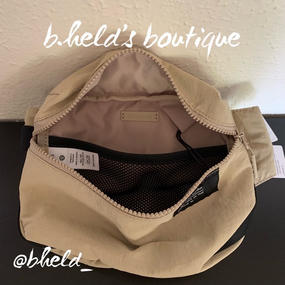 lululemon Clean Lines Belt Bag in Trench Tan Neutral One Size (2L) Brand New NWT - Picture 12 of 15
